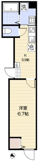 【間取り】 | エクセラン平井Ⅰ