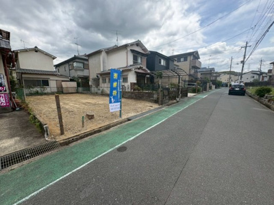 【前面道路含む現地写真】 | 薪茶屋前　売土地（建築条件無）
