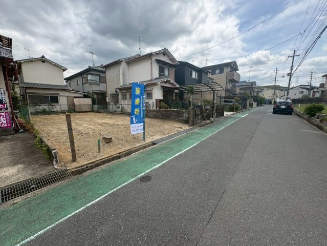 【前面道路含む現地写真】 | 薪茶屋前　売土地（建築条件無）