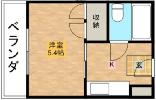 プラットホーム白川Ⅰの間取り