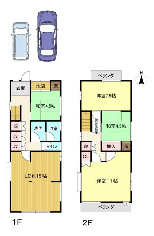紫野の間取り
