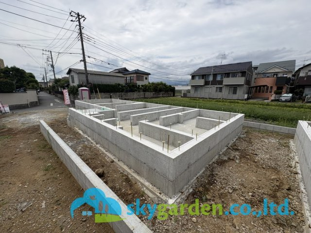 茅ヶ崎市今宿第１４　新築戸建　全２棟１号棟の外観