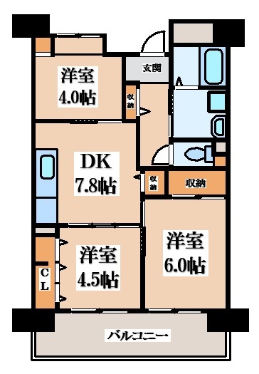 【間取り】 | OPH新千里南町