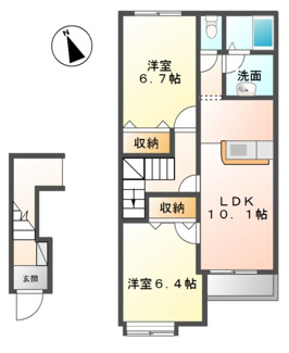 【間取り】 | ルミナスひばりヶ丘