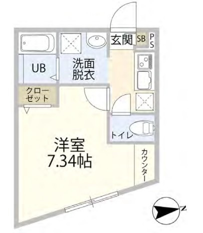 グロースリングさいたま新都心の間取り