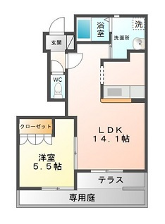 グレイスヴィラ・アラタニの間取り