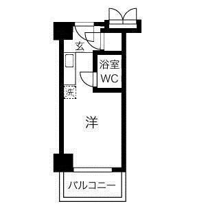 カサベラエステ三宮の間取り