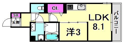 CLⅡの間取り