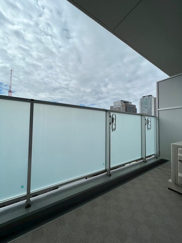 アーバス天満橋のバルコニー