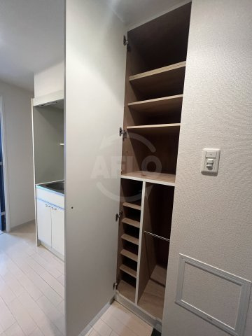 新大阪南ｸﾞﾗﾝﾄﾞﾏﾝｼｮﾝの収納|新大阪南グランドマンション　シューズボックス