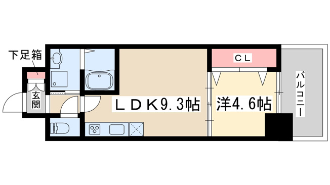 【間取り】 | セノアタワー新大阪