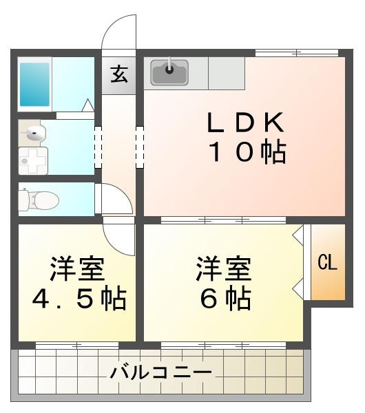 アルベアーレ大町の間取り
