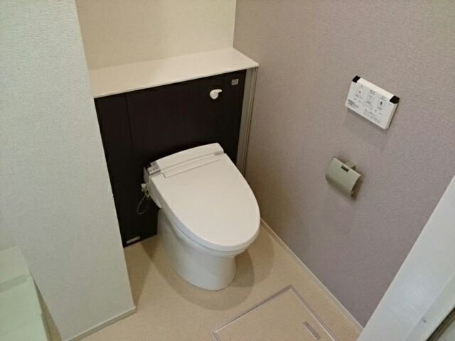 ベルエアーのトイレ|ゆったりとした空間のトイレです