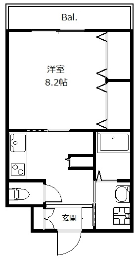 プロスペラールの間取り