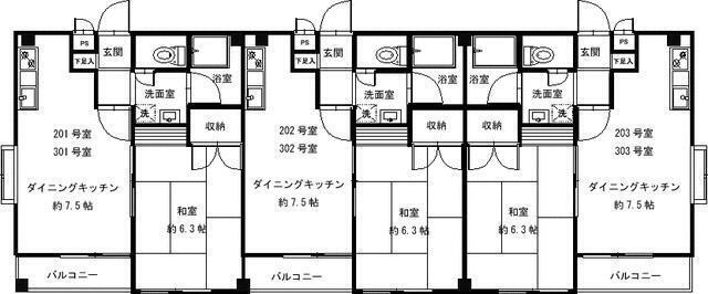 【間取り】 | アサヒハイム