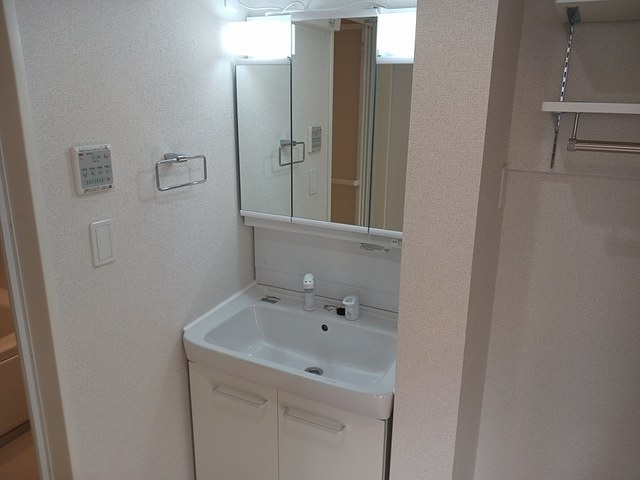 ミモザの洗面所