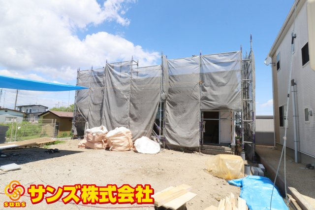 矢吹町小松第６　　　１号棟　　　善郷小学校、矢吹中学区の外観|南東側から見た外観♪