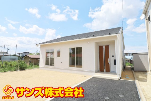 矢吹町小松第６　　　１号棟　　　善郷小学校、矢吹中学区の外観|南東側から見た外観♪