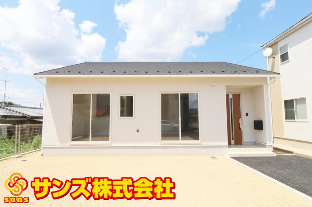 矢吹町小松第６　　　１号棟　　　善郷小学校、矢吹中学区の外観|南側から見た外観♪