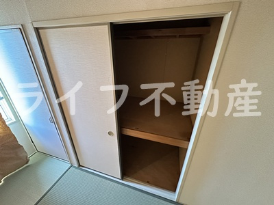 グリーンハイツ吉川の収納|収納のためのスペースです