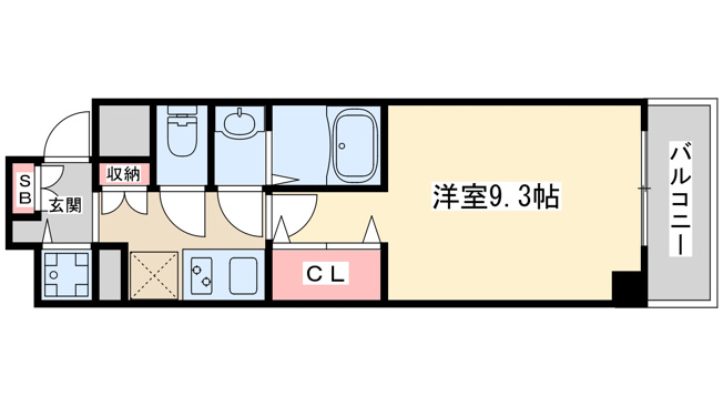 【間取り】 | アジュール江坂