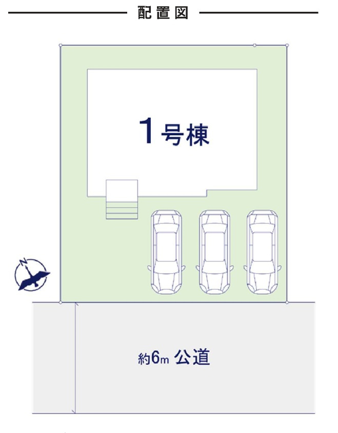 千葉市花見川区横戸台１期の区画図