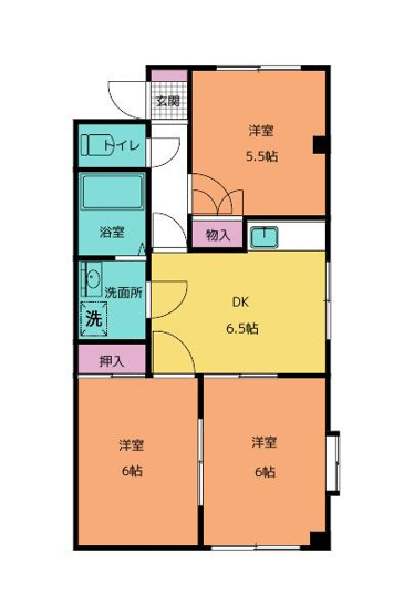 【間取り】 | クリスタルサンエバー