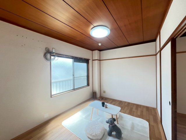 ハイツ銘木の寝室