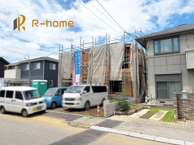 筑西市幸町第21　新築戸建て　1号棟の外観|2026年7月完成予定！近隣の同仕様完成物件をご見学いただけます♪