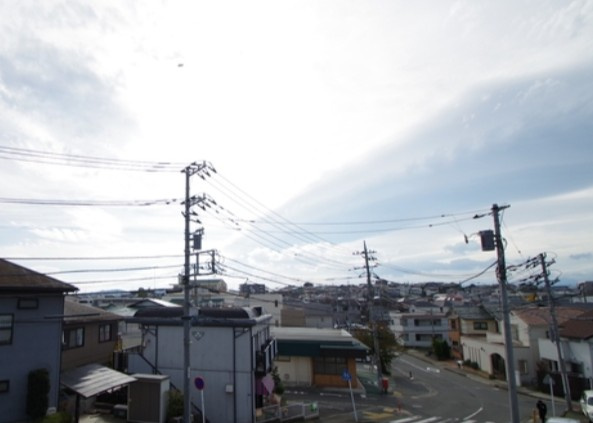 秦野市鶴巻南５丁目のアパートの展望