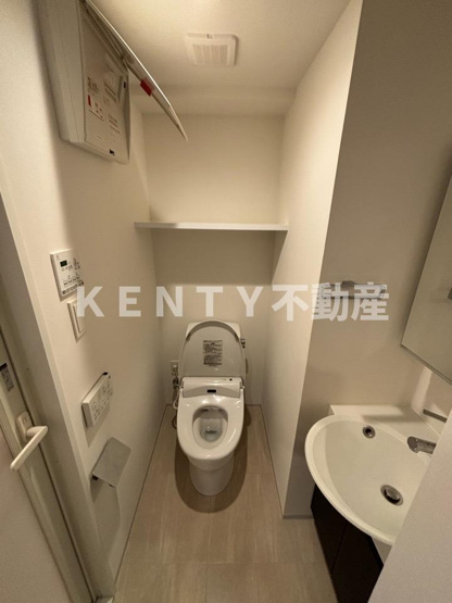 【トイレ】 | ディアレイシャス蒲田Ⅱ | 落ち着いた色調のトイレです