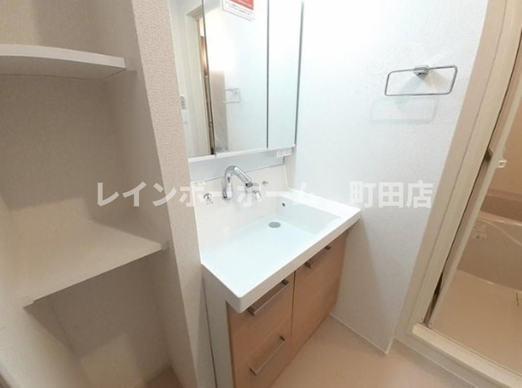 ポンテムール※初期費用分割あと払いサービス利用可能物件の洗面所