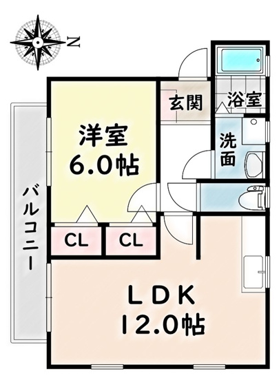 【間取り】 | オアシス呼続【名古屋市賃貸・全戸角部屋】