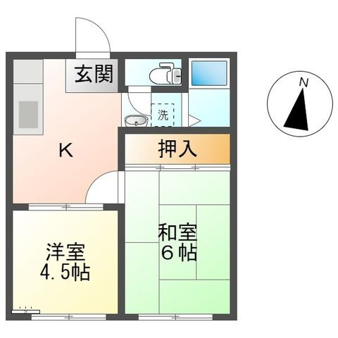 【間取り】 | エクセレントハイツ