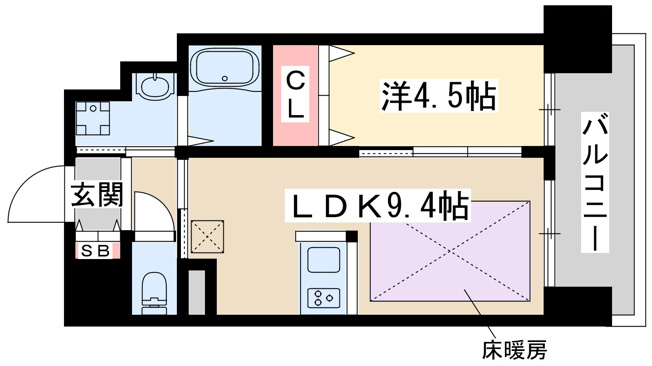 【間取り】 | 第25関根マンション