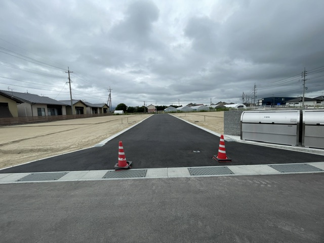 古志町建売分譲地の外観