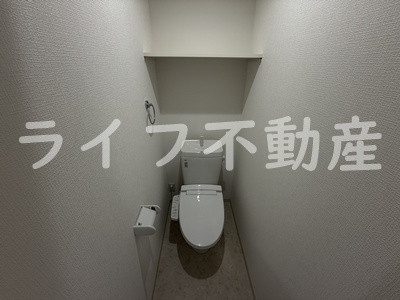 D porta gracefulのトイレ|落ち着いた色調のトイレです