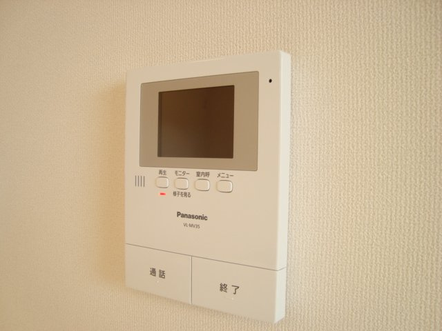 ブルームガーデンＡのセキュリティ|カメラ付インターホン