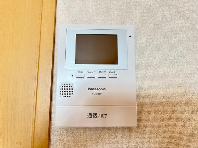 E・SHALIMAR（イーストシャリマール）のセキュリティ|カメラ付インターホン