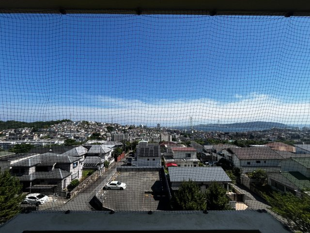 明舞第一団地2号棟の展望