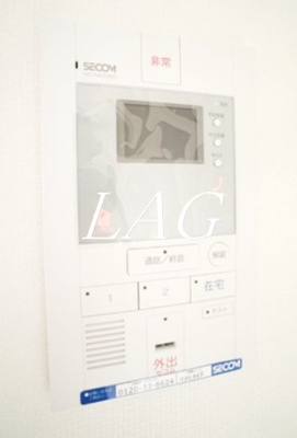【セキュリティ】 | リブリ・そよかぜ | モニター付きインターフォンです。