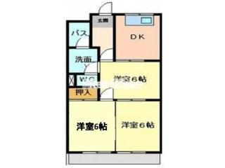シャトータウン88の間取り