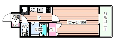 【間取り】 | プレサンス淀リーヴァ