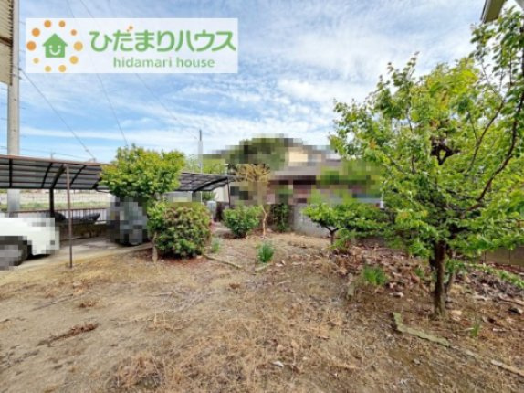 【庭】 | 下妻市小島　中古戸建 | 南庭で日当たり良好！