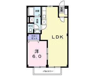 【間取り】 | パークシティ坂入 | 間取図