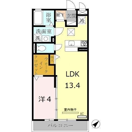 エスポワール西明石の間取り
