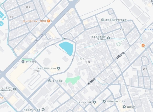 1日(土)2日(日)現地見学可能！　伊丹市千僧　全2邸の地図