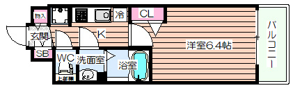 【間取り】 | プレサンス塚本ミッドマーク