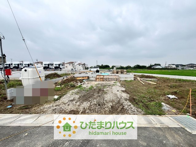 加須市北下新井第6　新築一戸建て　04　クレイドルガーデンの駐車場|26/07/04　撮影