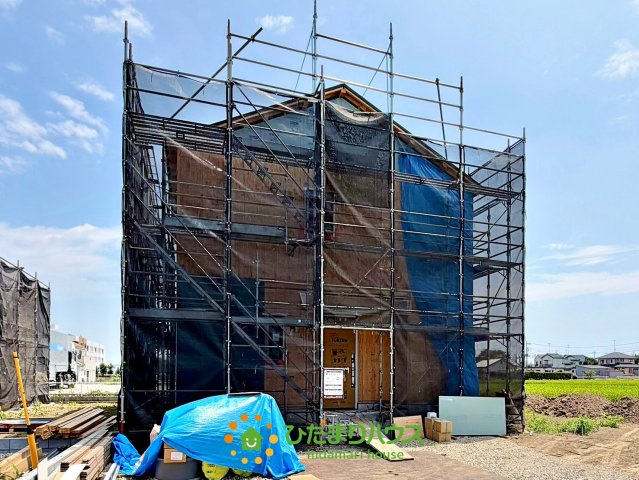 加須市北下新井第6　新築一戸建て　04　クレイドルガーデンの外観|26/08/02　撮影